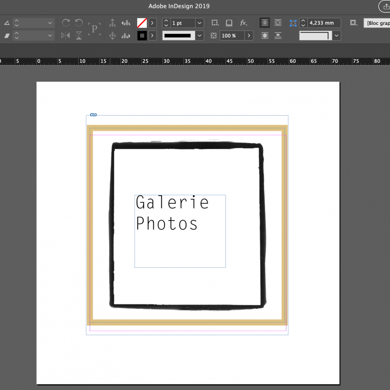 Création logo avec InDesign